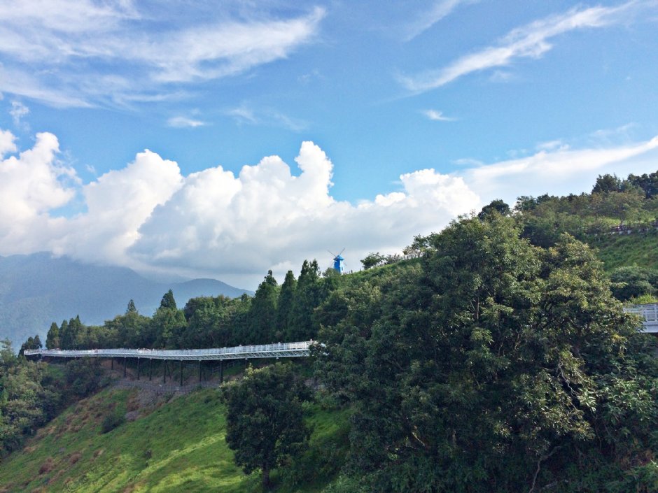 清境高空觀景步道 攝影：Eva隨手拍