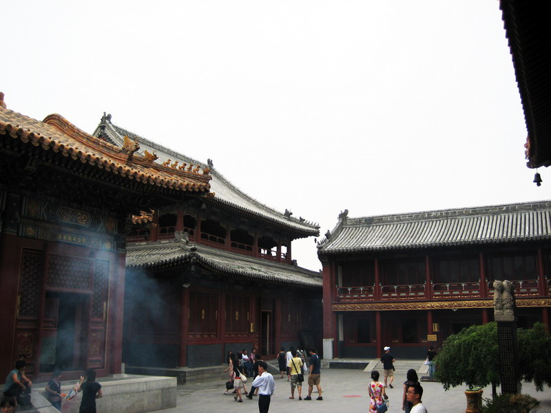 雍和宮園區一景 攝影：方盛文