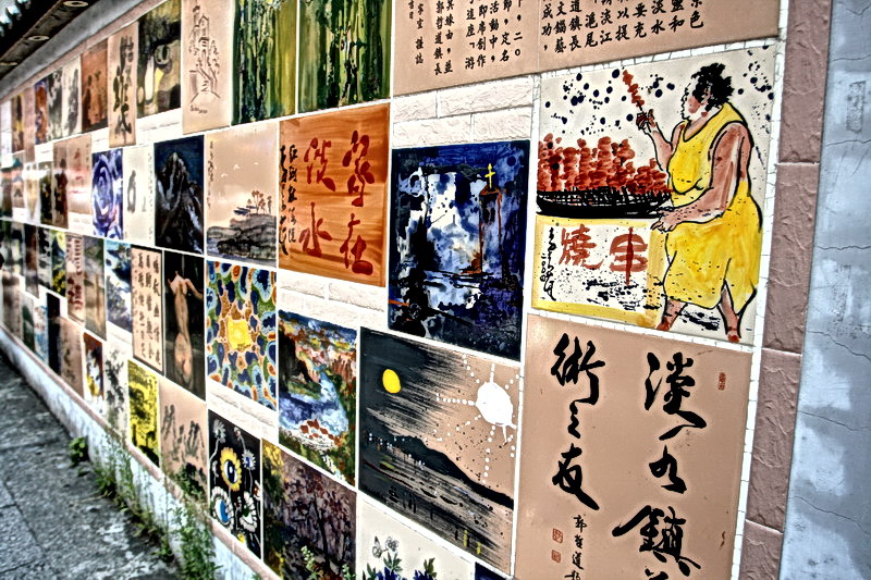 特別的介紹牆 攝影：陳銘祥