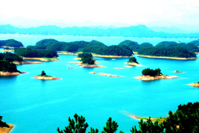 千島湖-島嶼景觀 攝影：余錫堅