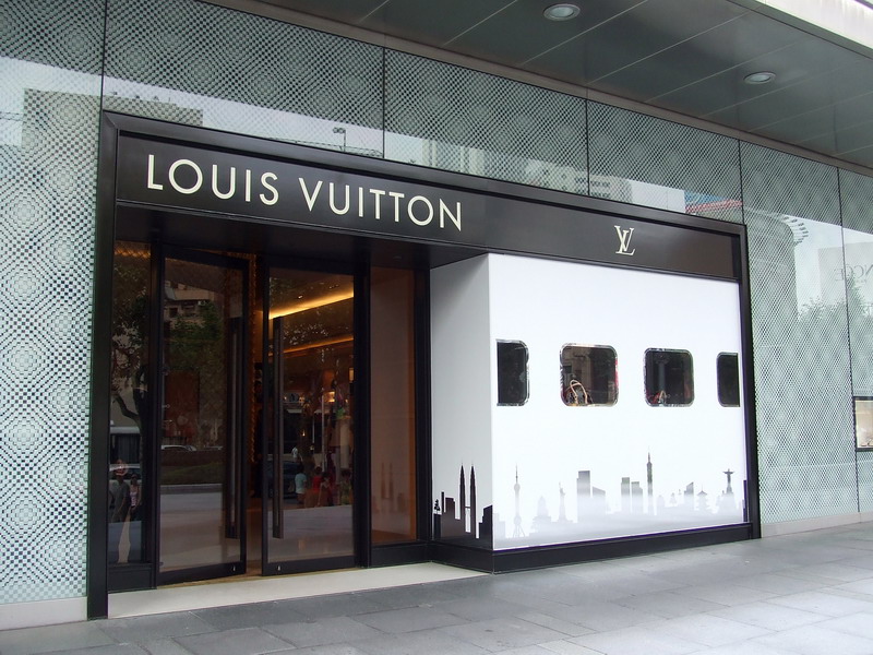 LV名牌店 攝影：李明黛