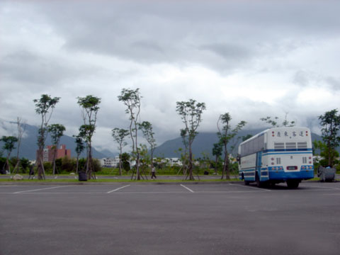 入口停車場 攝影：劉雅妍