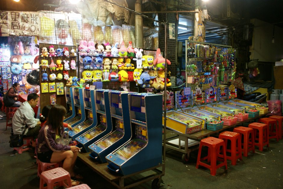 夜市小遊戲 攝影：Eva隨手拍