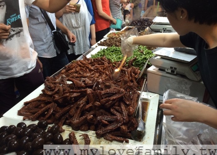 美味的滷味攤 攝影：mylovefamily.tw