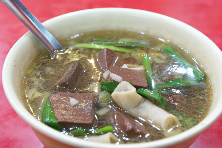 豬血湯 攝影：Eva隨手拍
