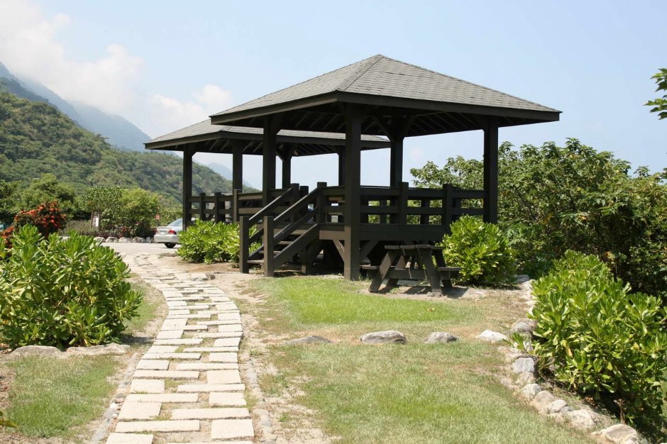 步道&涼亭 攝影：老山羊部落格