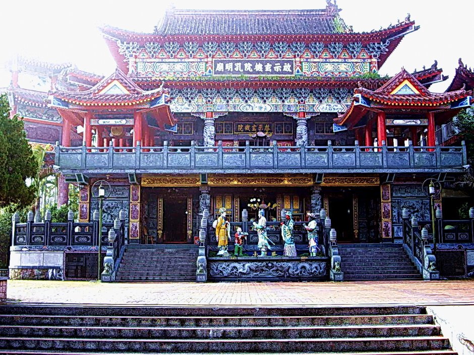 孔明廟 攝影：老山羊部落格