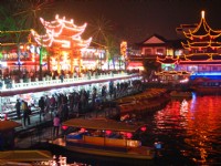 秦准夜景<br/> 攝影：馮順