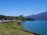 水社壩堰堤<br/> 攝影：旅遊王攝影組