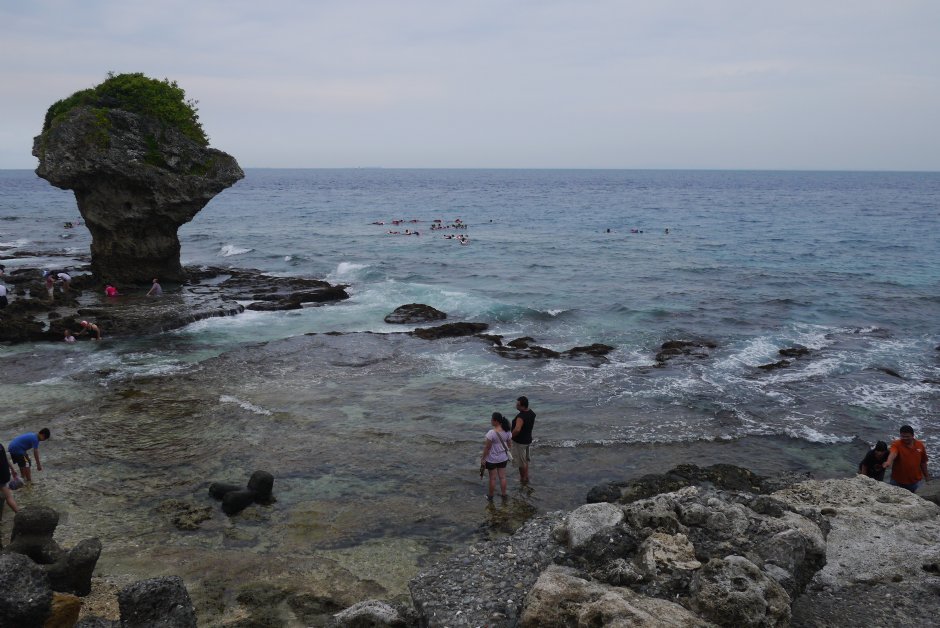 花瓶岩浮潛區 攝影：三井