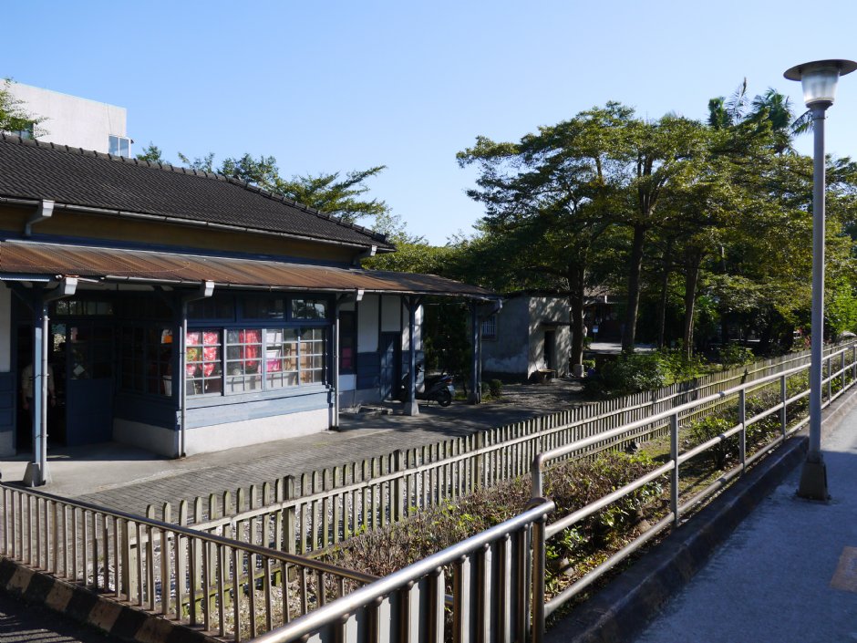 竹田車站月台 攝影：旅遊王攝影組