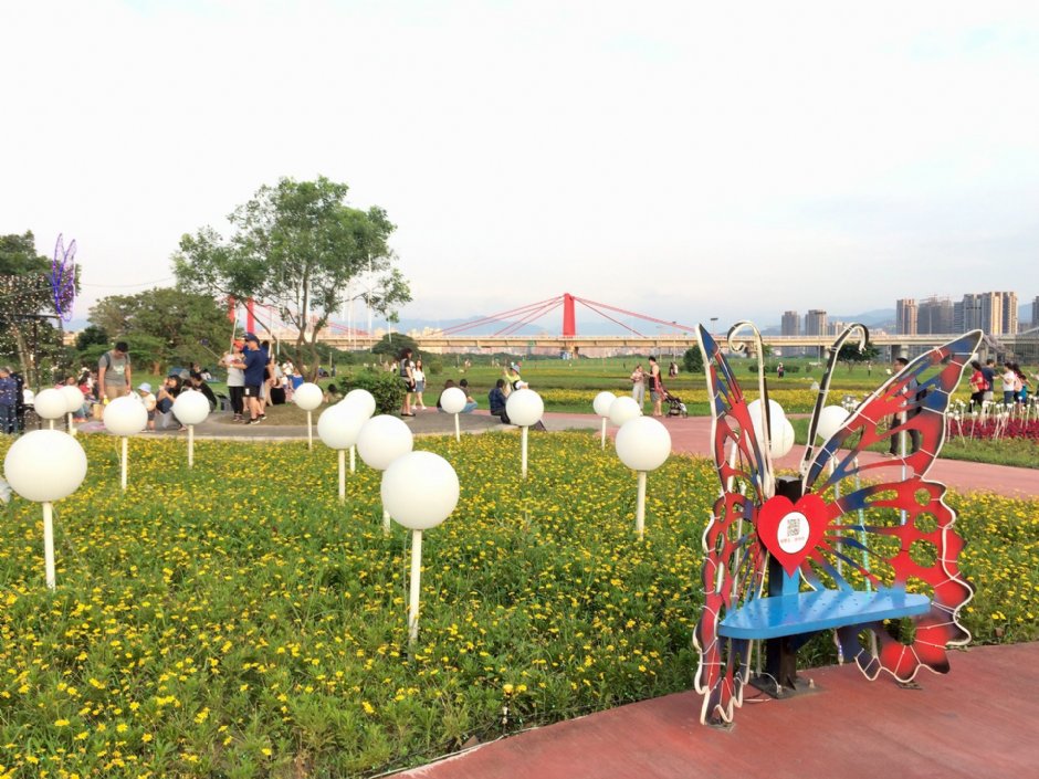 江翠礫間水岸公園 攝影：Eva隨手拍