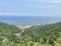 在石牌縣界公園可遠眺龜山島及蘭陽平原景致<br/> 攝影：Eva隨手拍