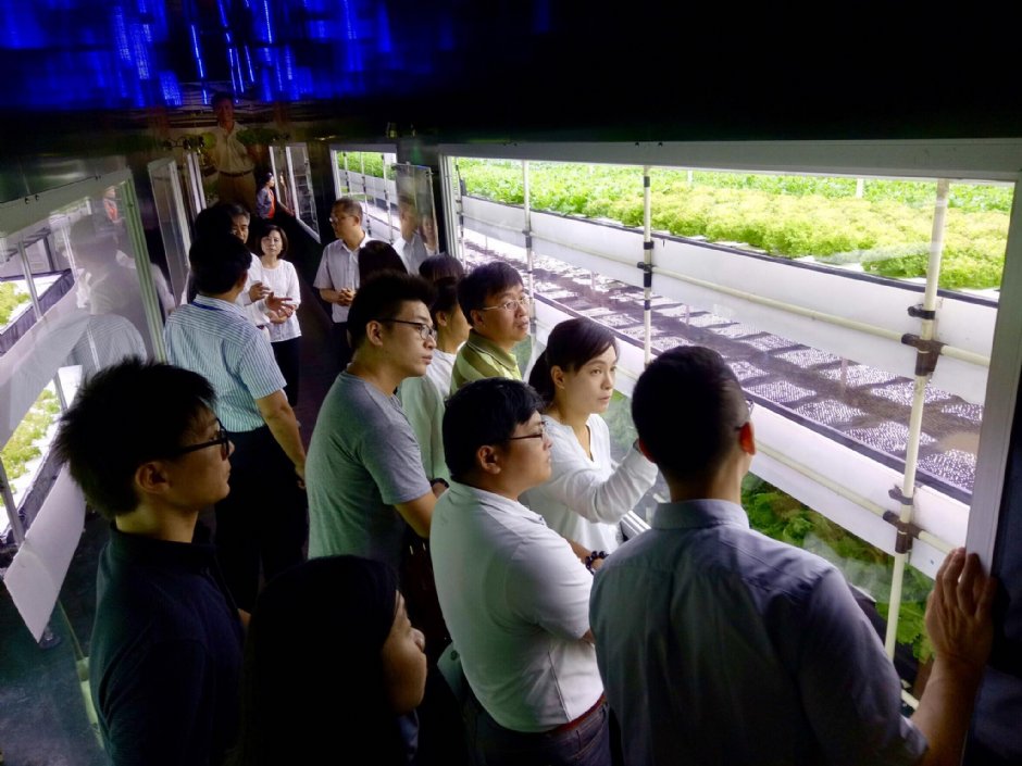 民眾參觀 攝影：源鮮智慧農場