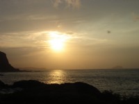 夕陽西下<br/> 攝影：鄭惠文