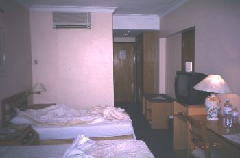 東方酒店房間內 攝影：沈兆樑