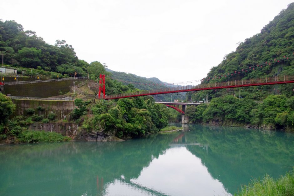 烏來風景區景色秀麗 攝影：Eva隨手拍