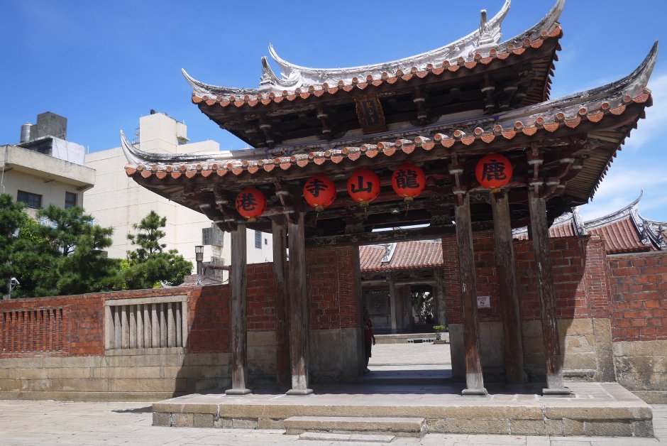 鹿港龍山寺山門 攝影：旅遊王攝影組