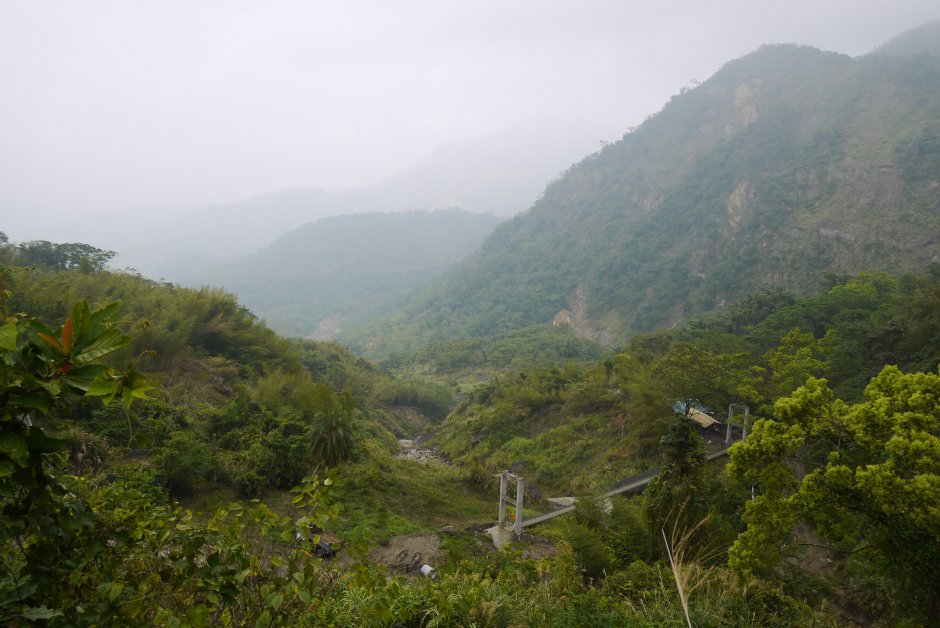 鳳凰谷鳥園土石流景觀區 攝影：三井