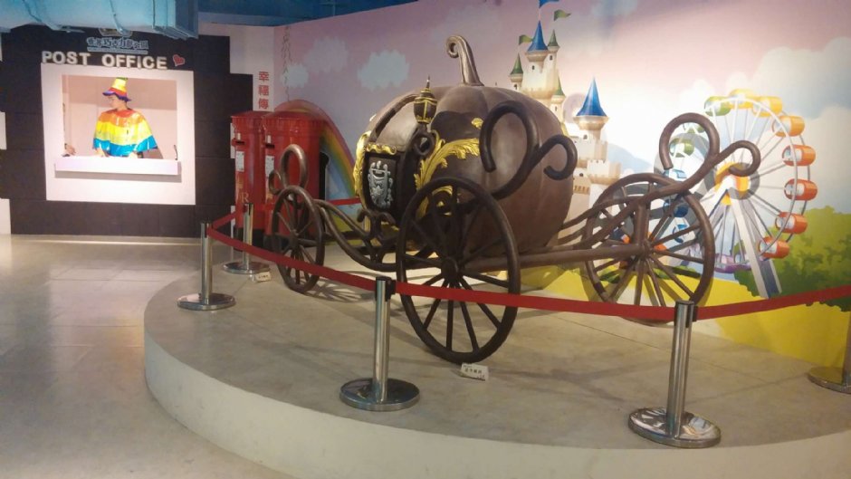 巧克力南瓜马车 摄影：世界巧克力夢公園