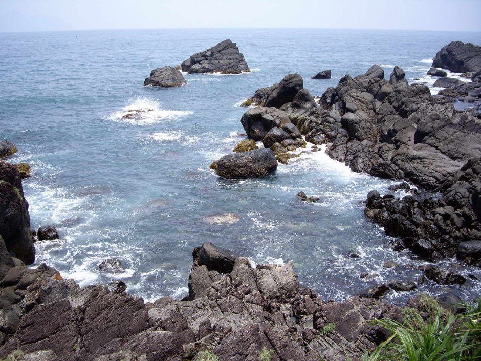 海潮公園觀浪 攝影：老山羊部落格