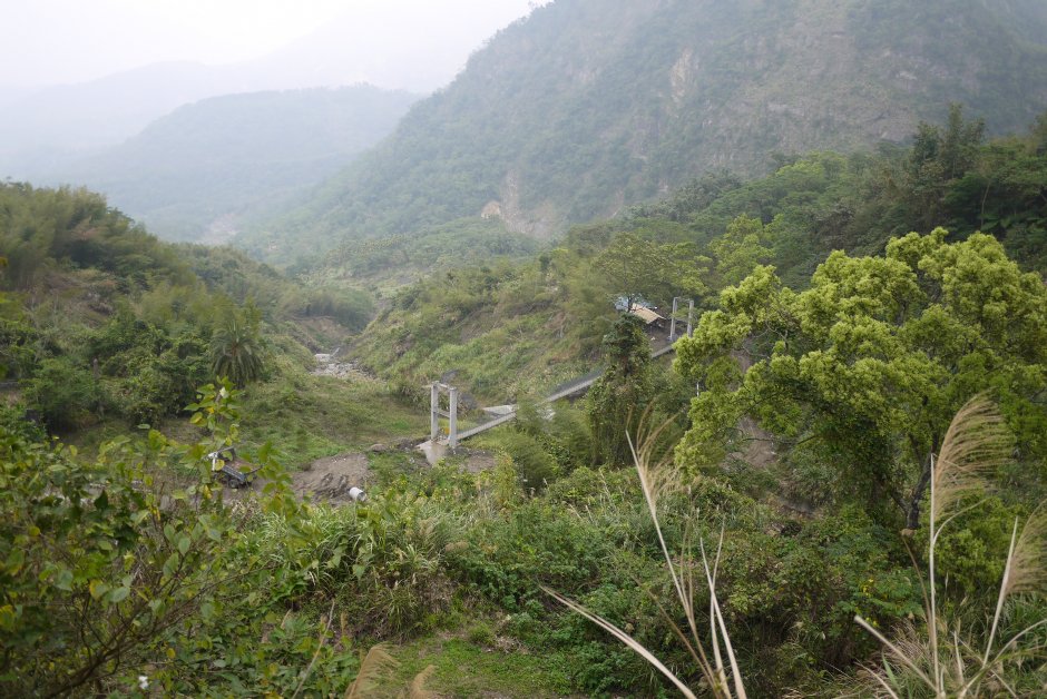 鳳凰谷鳥園土石流景觀區 攝影：三井