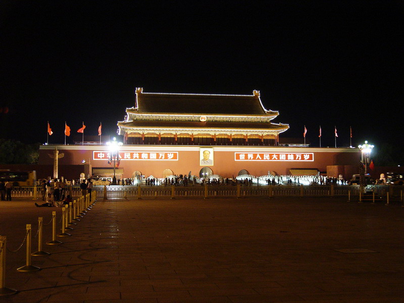 天安門夜景 攝影：簡時強