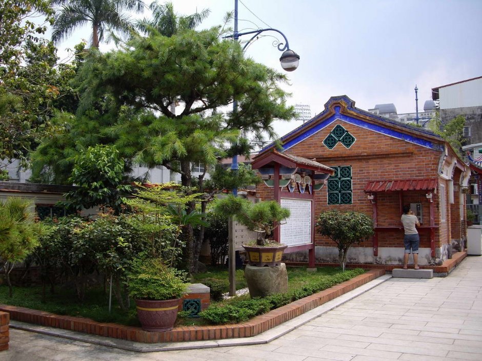 庭院 攝影：老山羊部落格