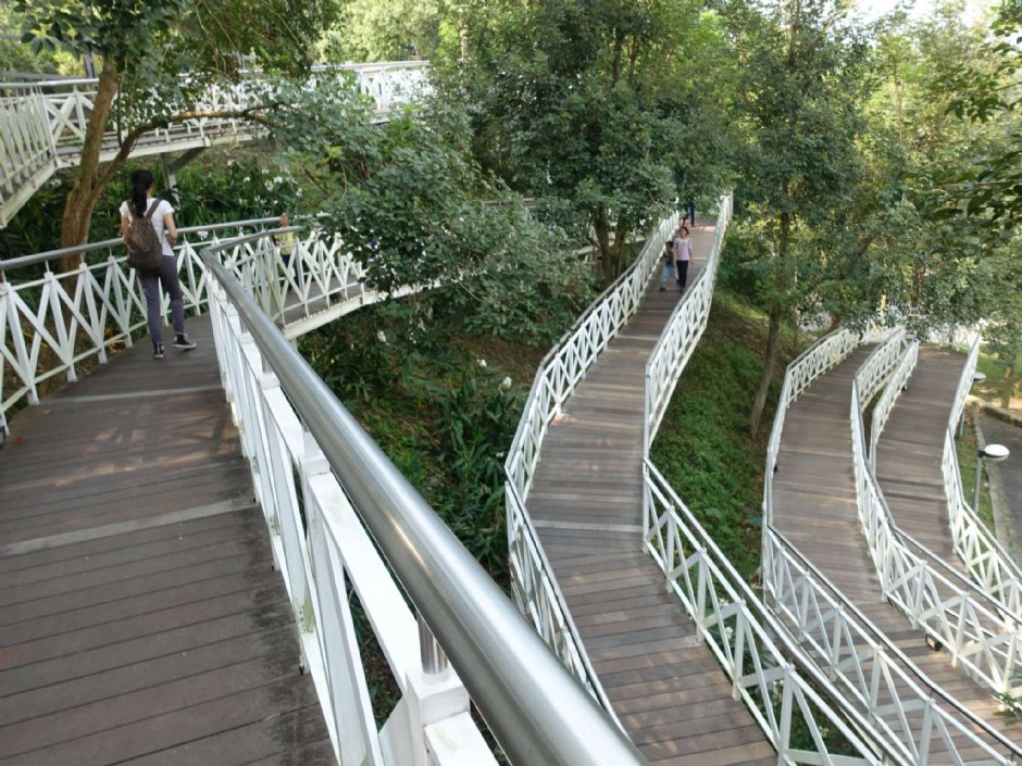 竹崎親水公園(天空走廊) 攝影：陳美吟
