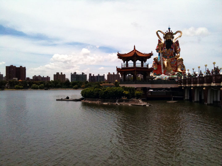 北極亭的玄天上帝像 攝影：旅遊王攝影組