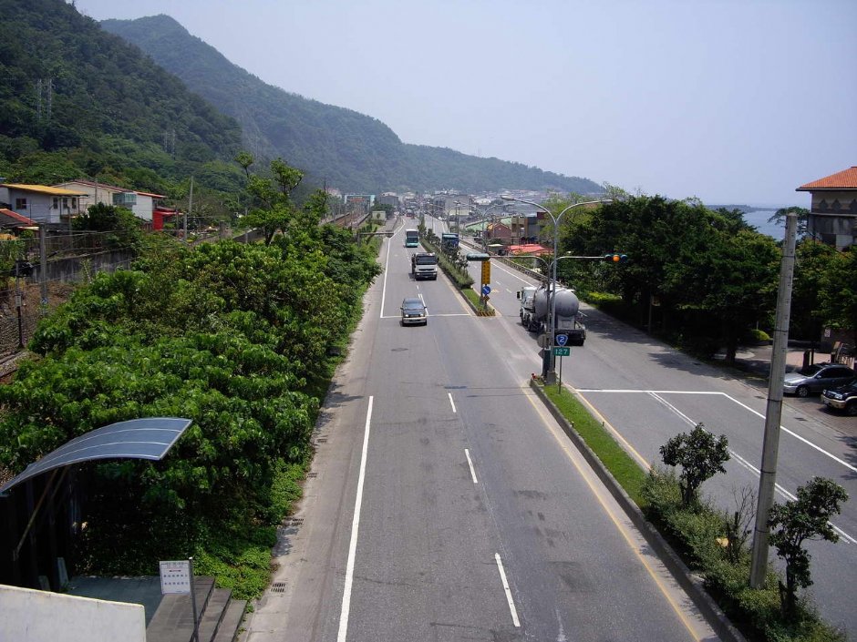 眺望濱海公路 攝影：老山羊部落格