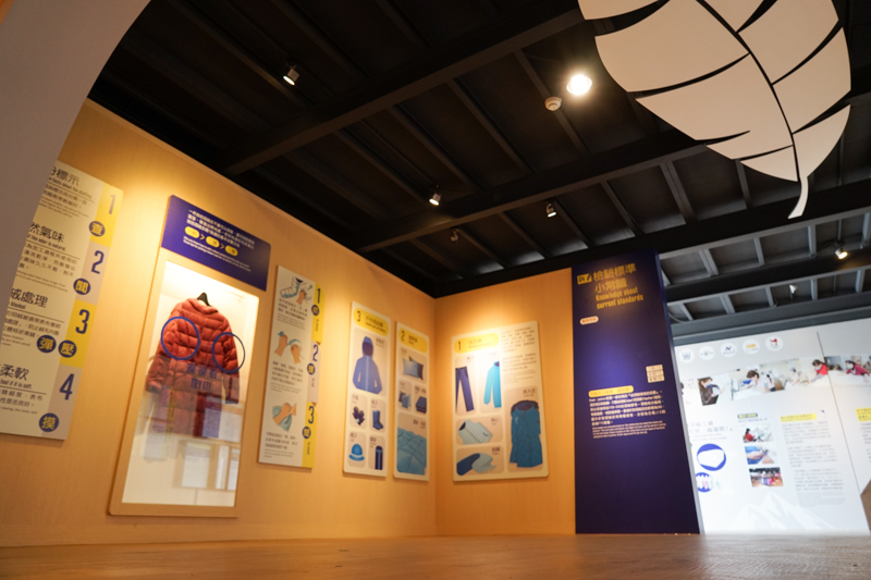 工廠內部 攝影：國王家族羽絨服飾觀光工廠