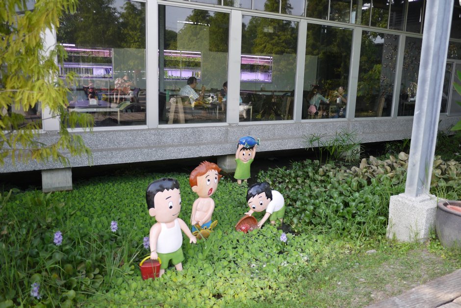 板陶窯剪黏主題餐廳裝飾 攝影：旅遊王攝影組