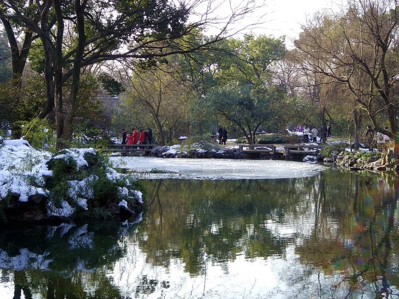 拙政園的水景 攝影：余燕鳳