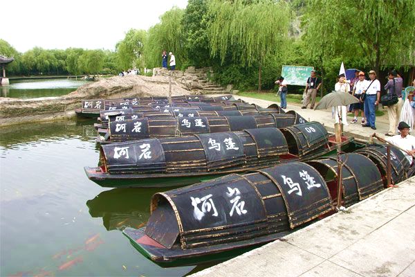 烏篷船 攝影：余錫堅
