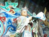 紫金庵內宋朝的泥塑<br/> 攝影：馮順