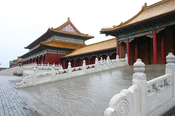 橫店影視城的故宮 攝影：馮順