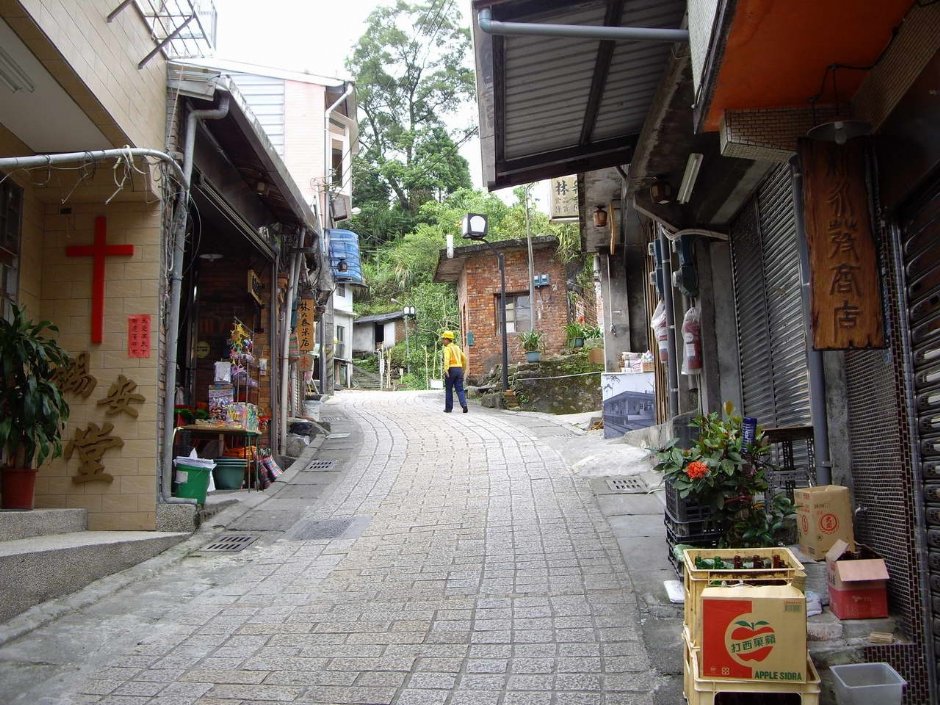 平溪老街 攝影：老山羊部落格