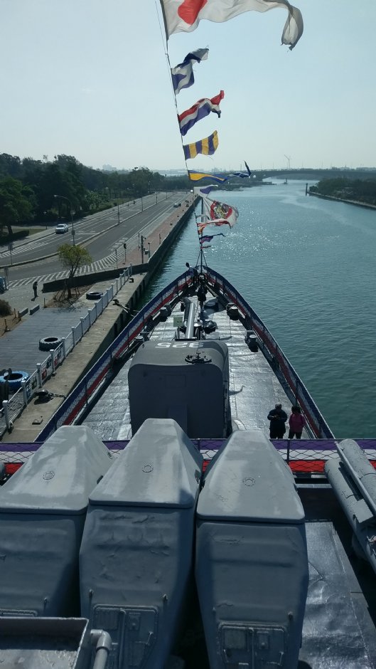 定情碼頭德陽艦園區 攝影：Louis