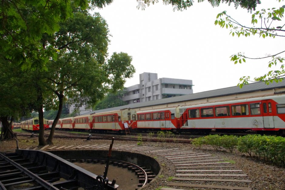 阿里山森林鐵路車庫園區 攝影：Eva隨手拍