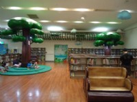 親子閱讀區<br/> 攝影：新北市立圖書館