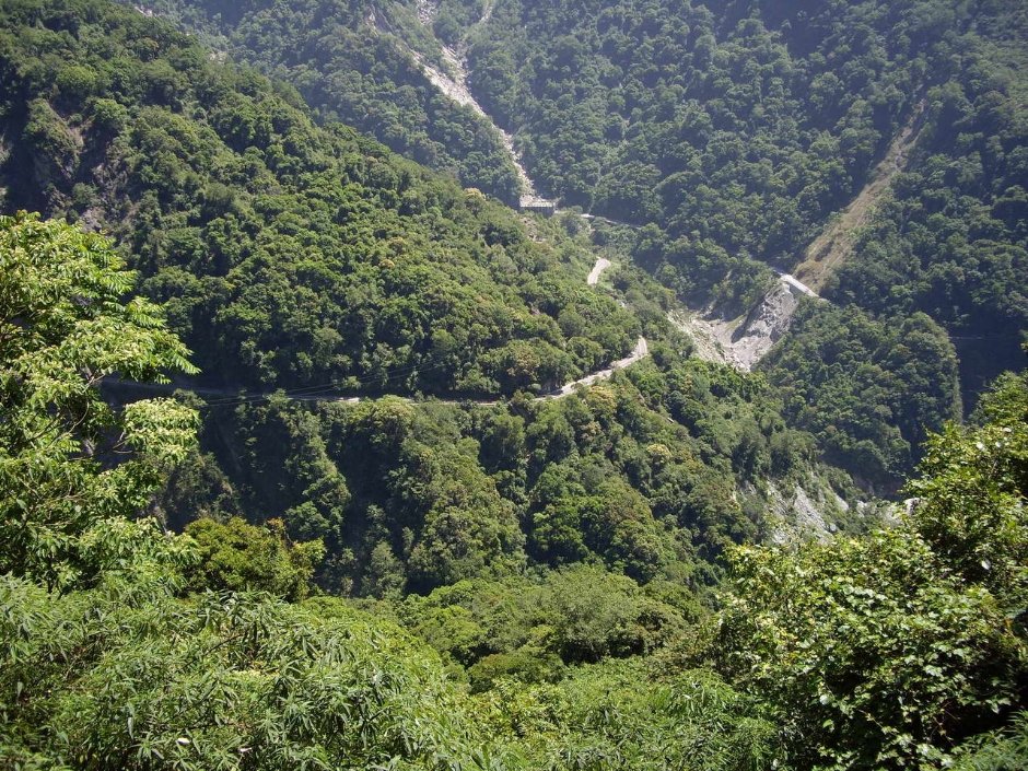 中橫公路景觀 攝影：老山羊資訊網