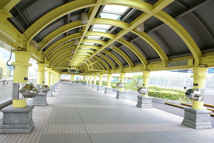 捷運小碧潭站 攝影：Eva隨手拍