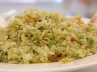 茶葉料理-茶香炒飯<br/> 攝影：Eva隨手拍