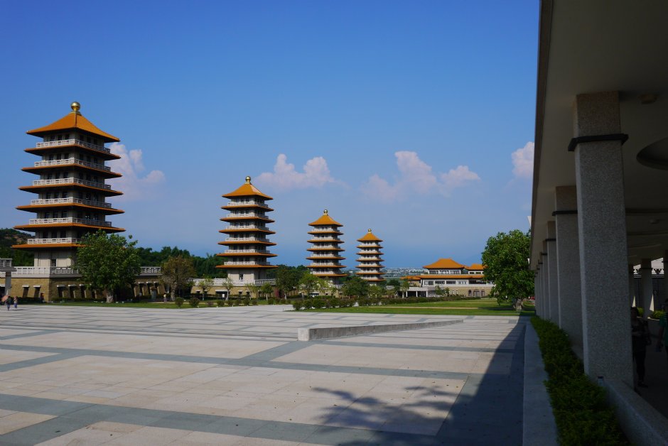 佛陀紀念館菩提廣場 攝影：三井