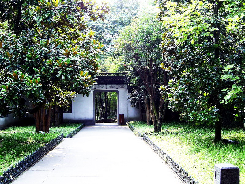 幽靜園景 攝影：方盛文