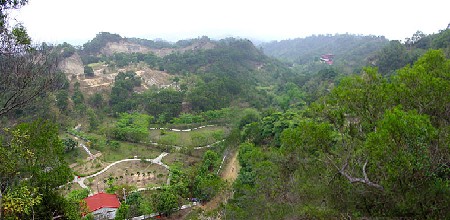 山頂展望赤腳公園 攝影：林山景