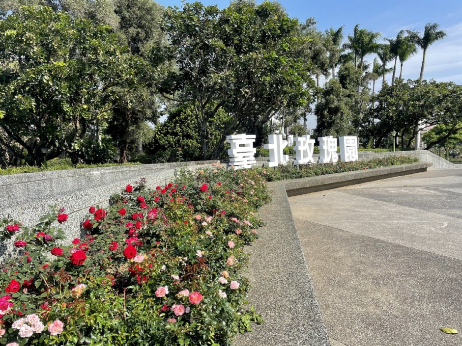 台北玫瑰園 攝影：Eva隨手拍