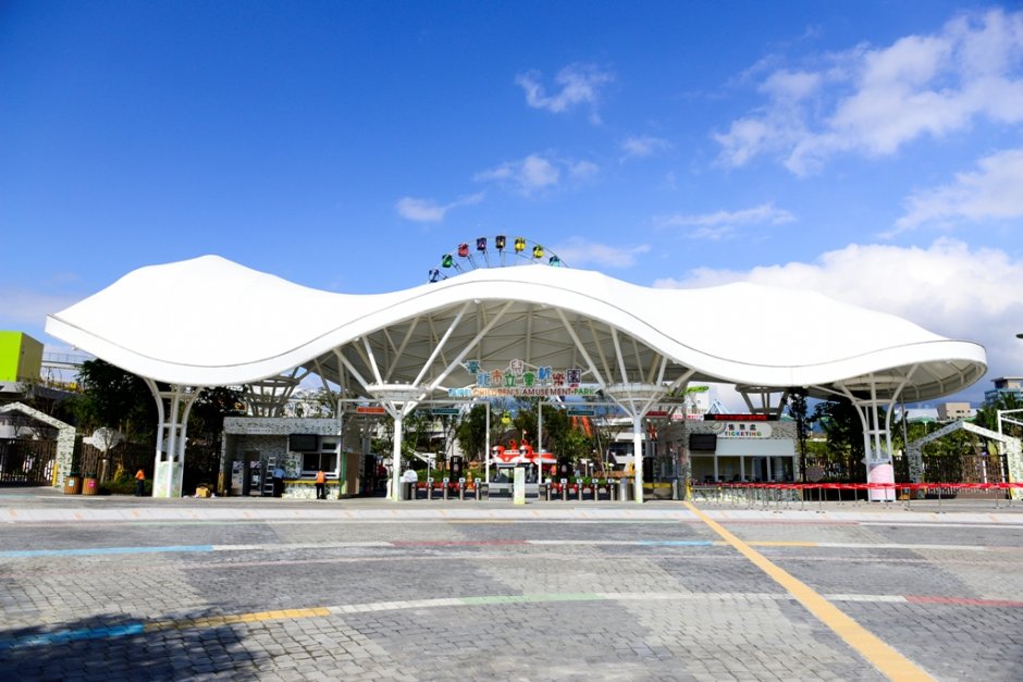 樂園內遊樂設施豐富 攝影：台北市立兒童新樂園 提供