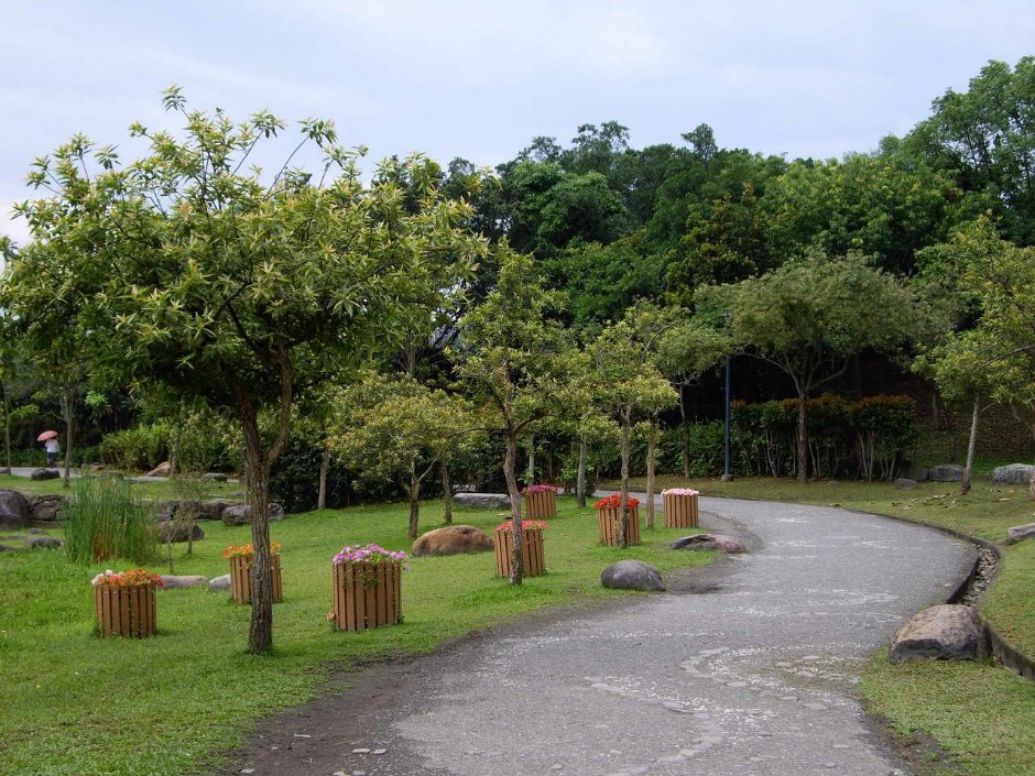 公園步道 攝影：老山羊部落格